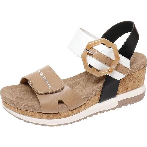 Pierre Dumas Women's Medallion Vegan Slide Thong Flip Flop Flat Sandal 1